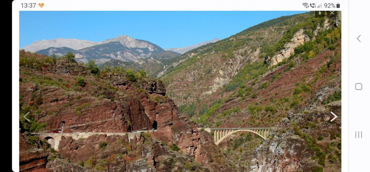 Chambre Aux Gorges De Daluis Гийом Екстериор снимка